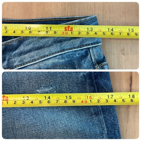 Boyish DARCY Womens Raw Hem Cropped Jeans Sz 25 in REARWINDOW - Picture 11 of 11